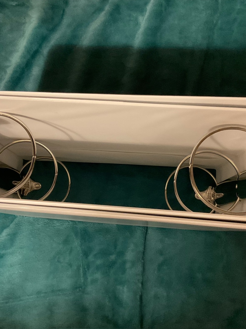 2-Pack White 3” 3 Round Ring View Binder-NWOT-Smoke & Pet Free Home